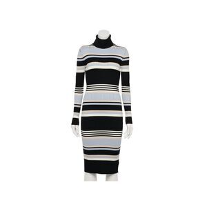 ALMOST FAMOUS Black Long Sleeve Midi Dress M